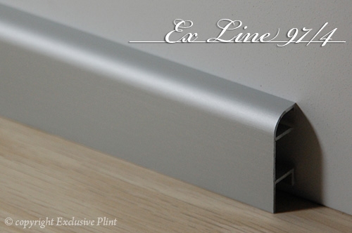 plinten ex line 97/4 aluminium ex line 97/4