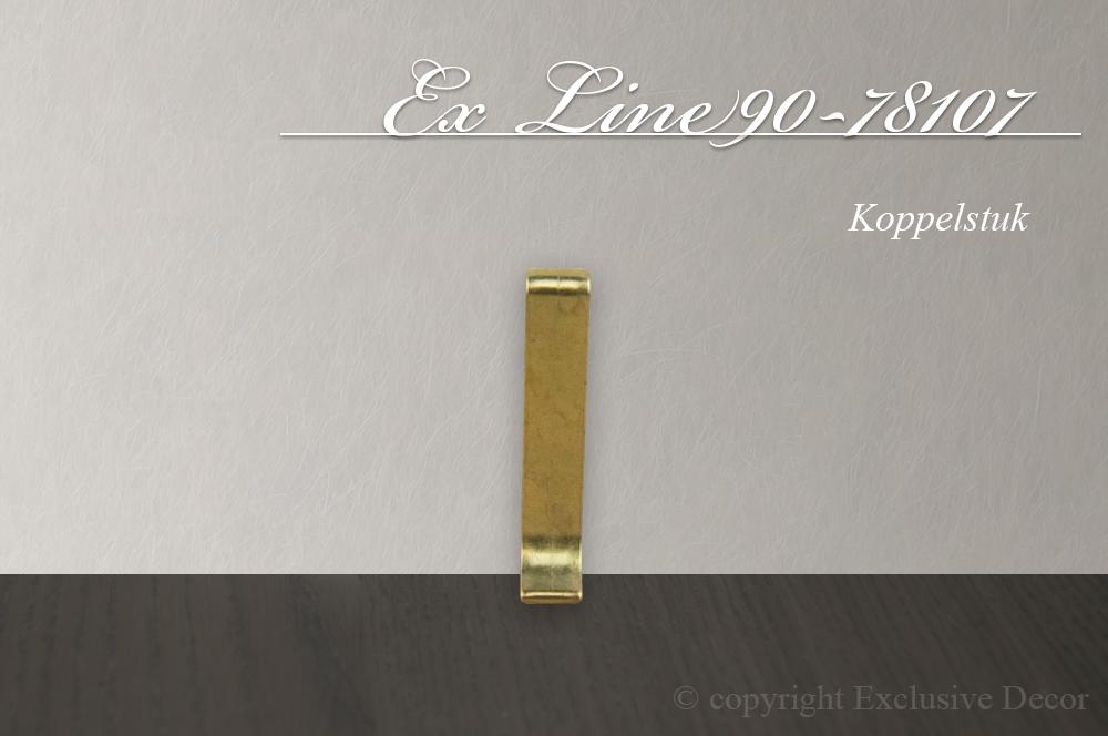 plinten ex line90-78107 - Koppelstuk aluminium ex line90-78107 - Koppelstuk