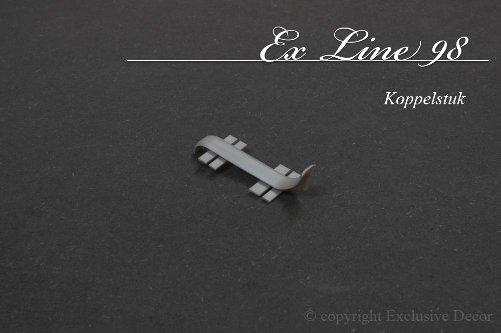 plinten ex line 98 - Koppelstuk aluminium ex line 98 - Koppelstuk
