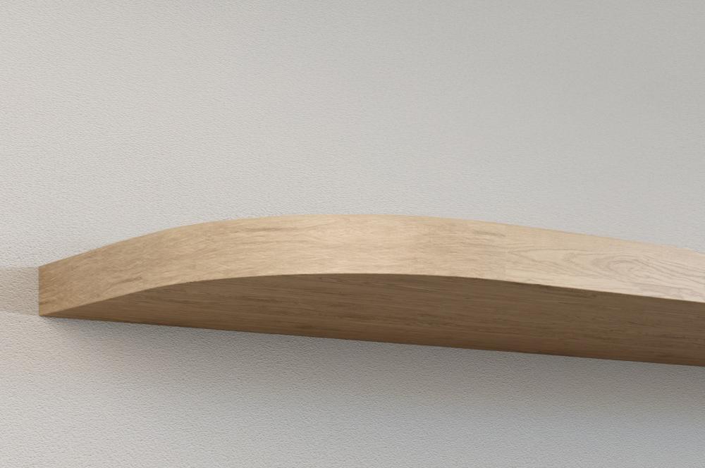 wandplanken Wandplank rond eiken eiken Wandplank rond eiken