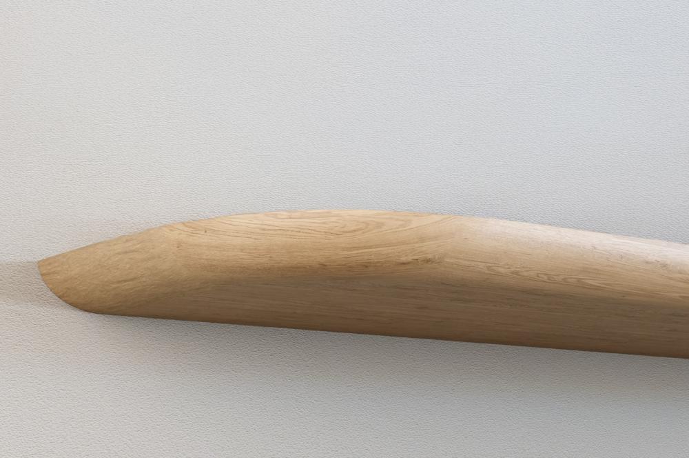 wandplanken Wandplank dubbel rond eiken eiken Wandplank dubbel rond eiken