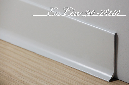 plinten ex line90-78110 mat wit aluminium ex line90-78110 mat wit