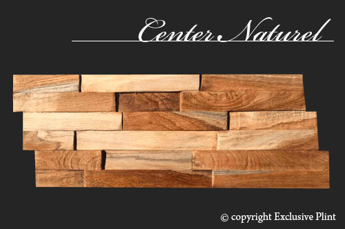 Hout wandpaneel Center Naturel