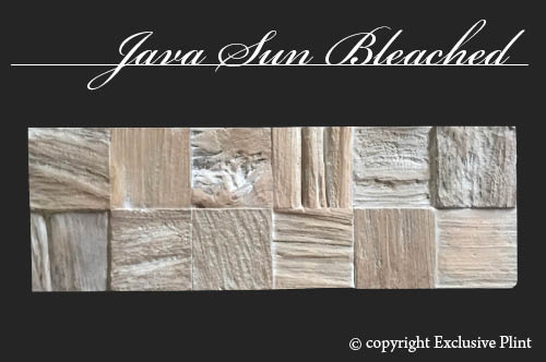 Hout wandpaneel Java Sun Bleached