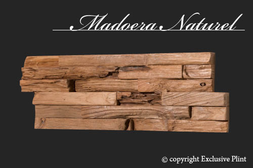 Hout wandpaneel Madoera Naturel